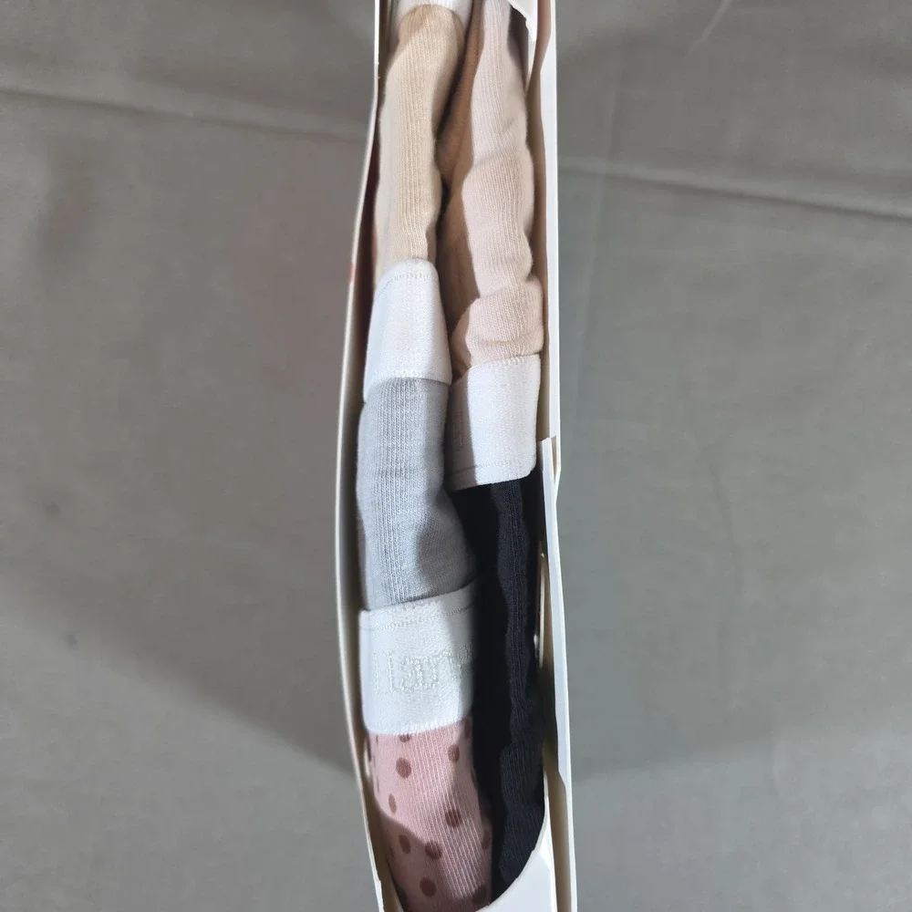 Hanes Originals Girls Size 6 4-Way Stretch‎ Soft Tagless Bikini Underwear 5 Pack